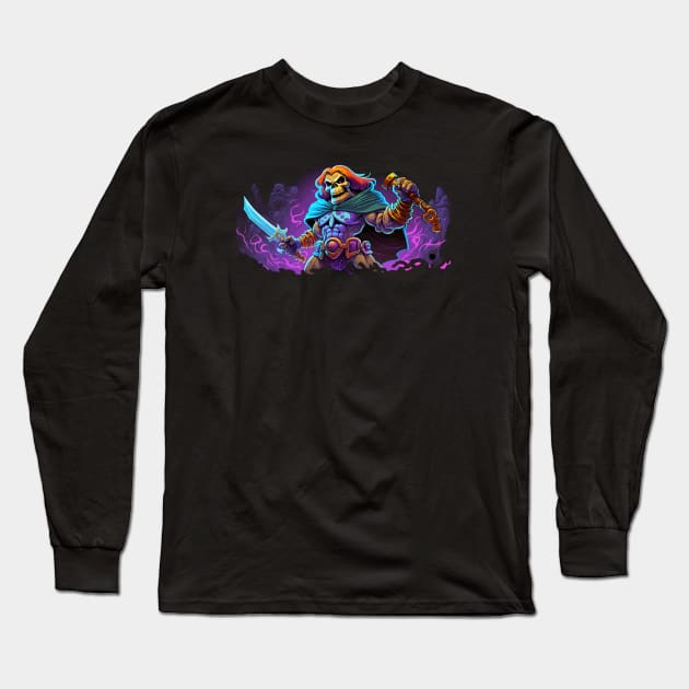 Skeletoon #2 Long Sleeve T-Shirt by Spaksu